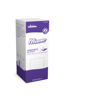 Sabonete Mimmo® Spray Uso Geral 800ml - Caixa 6 Unidades