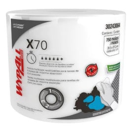 Pano de Limpeza Wypall X70 Rolo Jumbo 