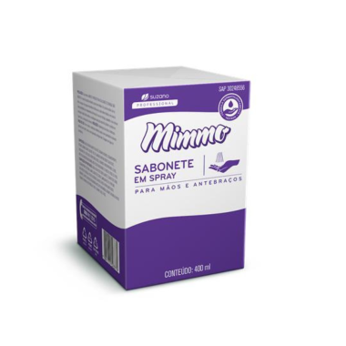 Sabonete Mimmo spray 400ml - caixa com 6 unidades